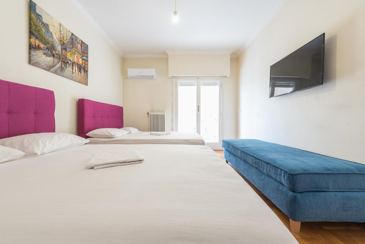 Victoria Apartment Athen Exterior foto