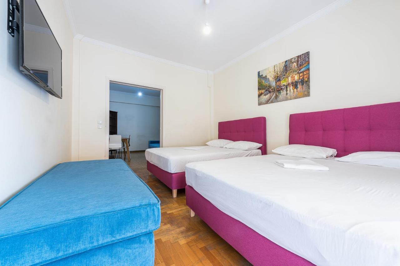 Victoria Apartment Athen Exterior foto