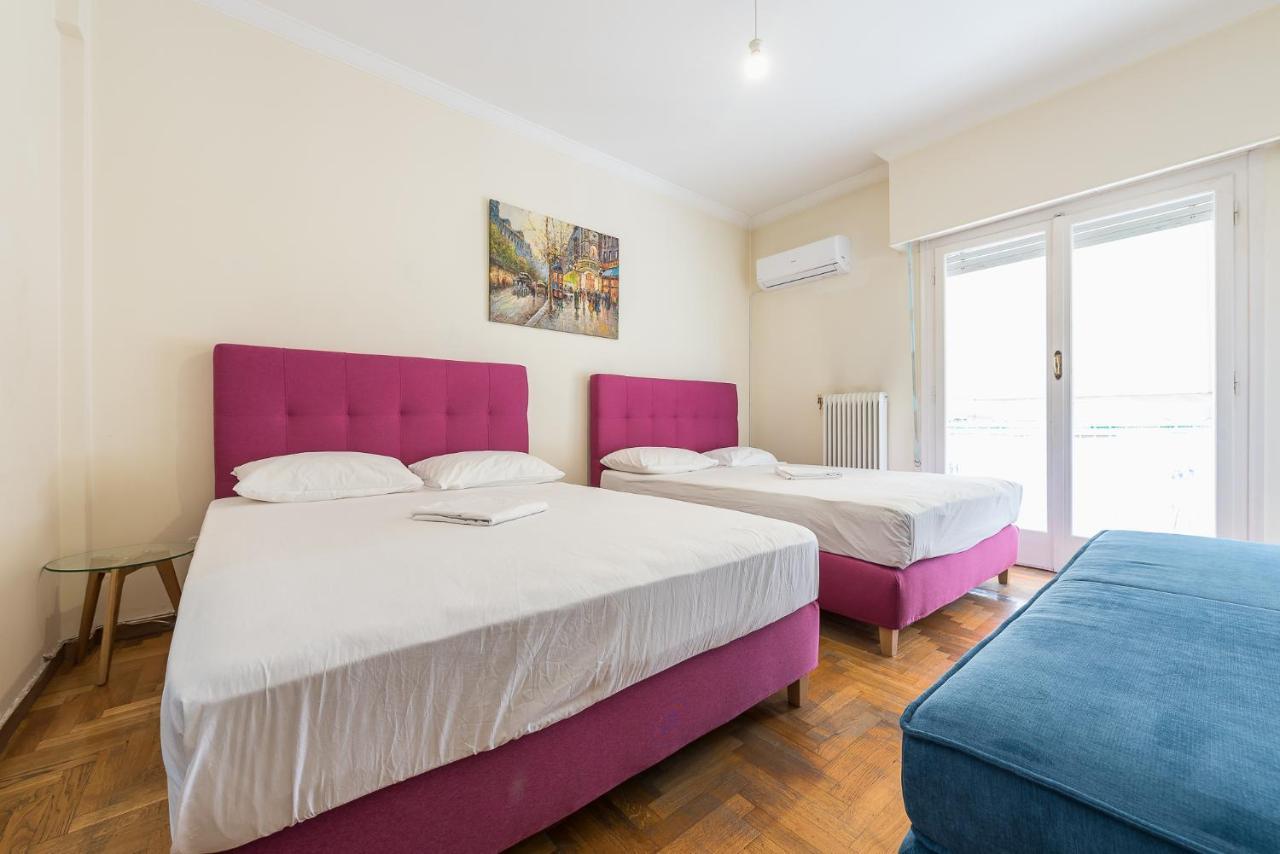 Victoria Apartment Athen Exterior foto
