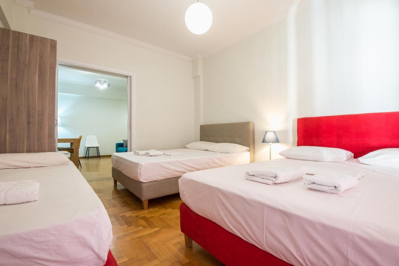 Victoria Apartment Athen Exterior foto